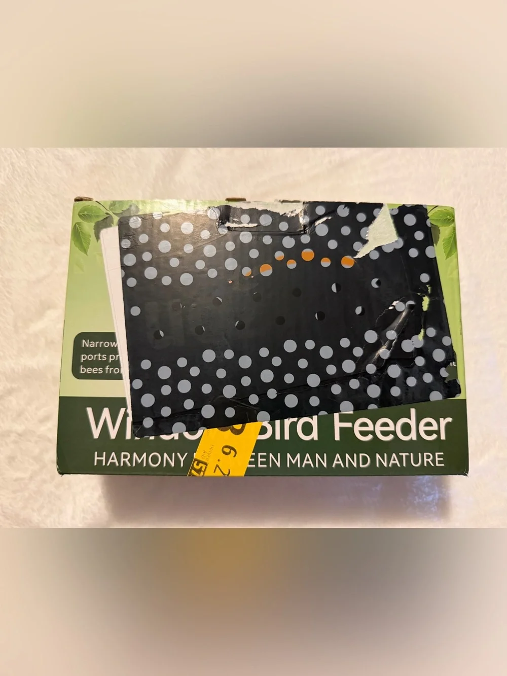 Window Hummingbird Feeder with Strong Suction Cups